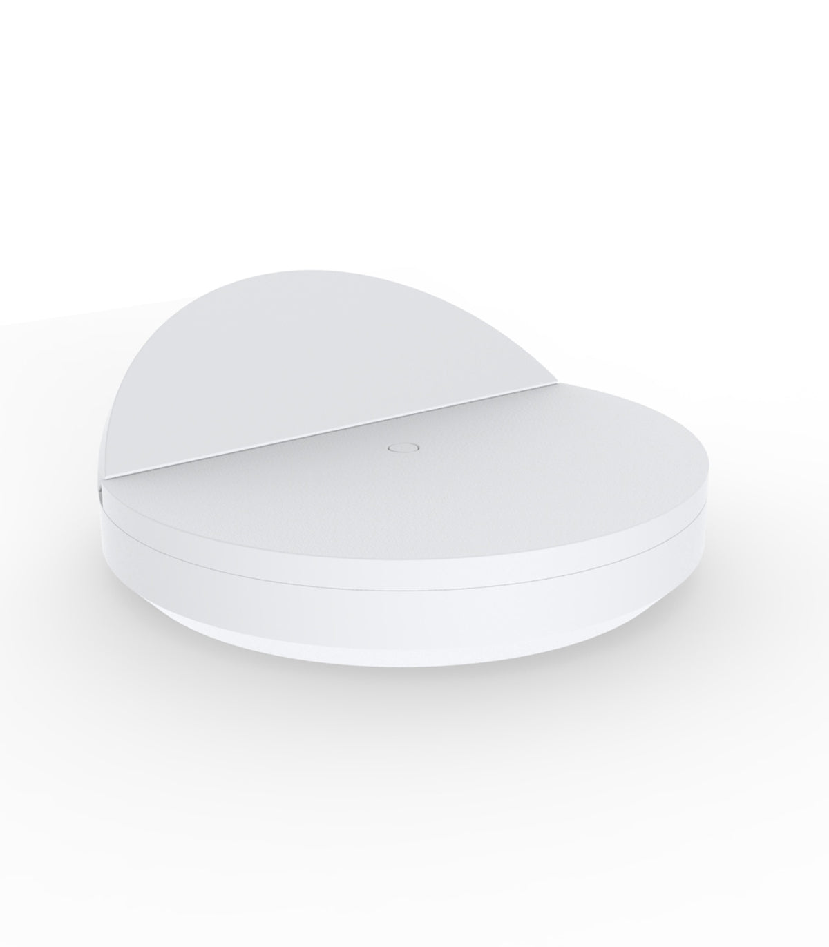 Vela Daybed Ø210 with Reclining Backrest White Matt Finish by Vondom