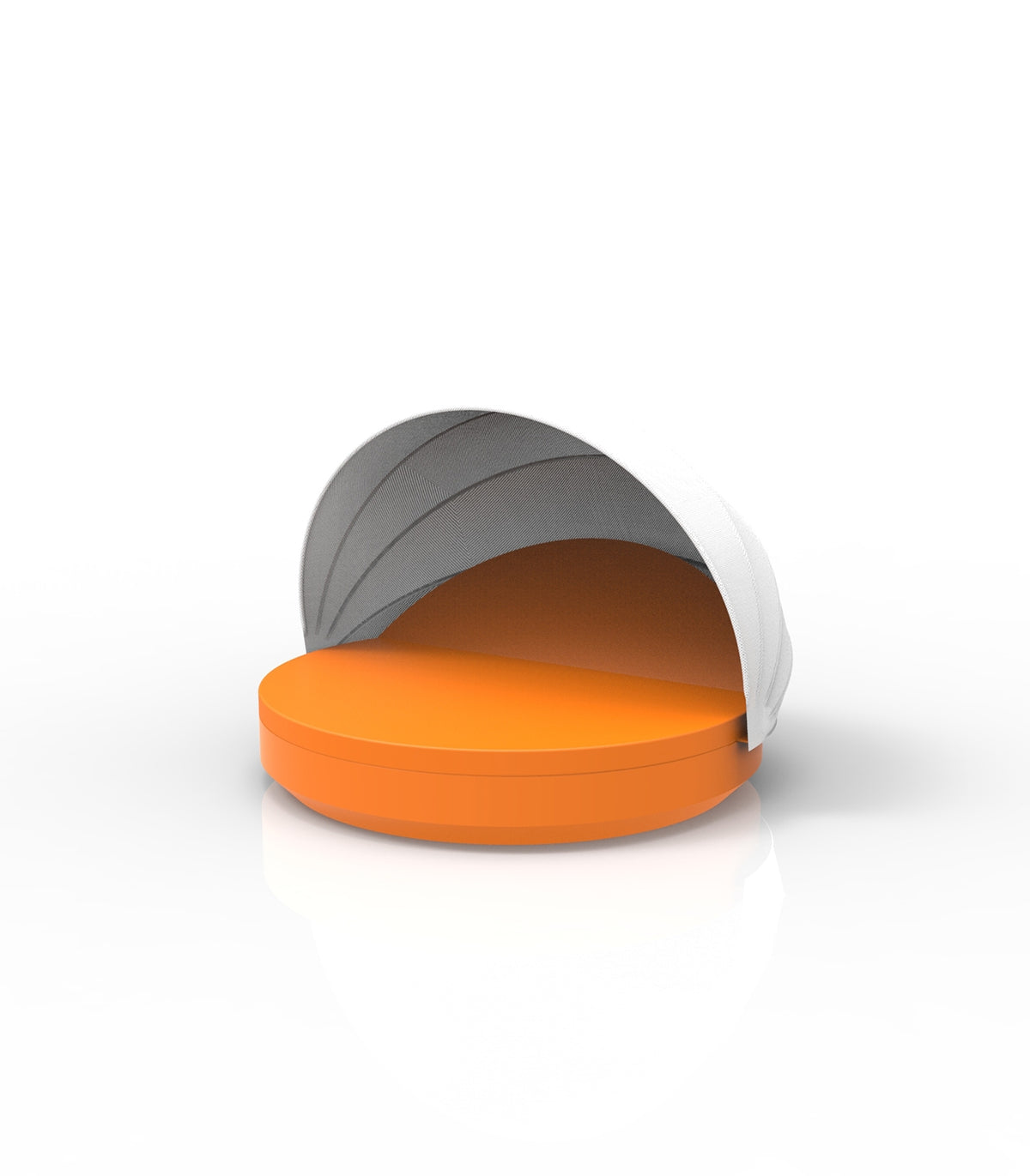 VELA DAYBED Rond Inclinable Parasol Laqué - VONDOM