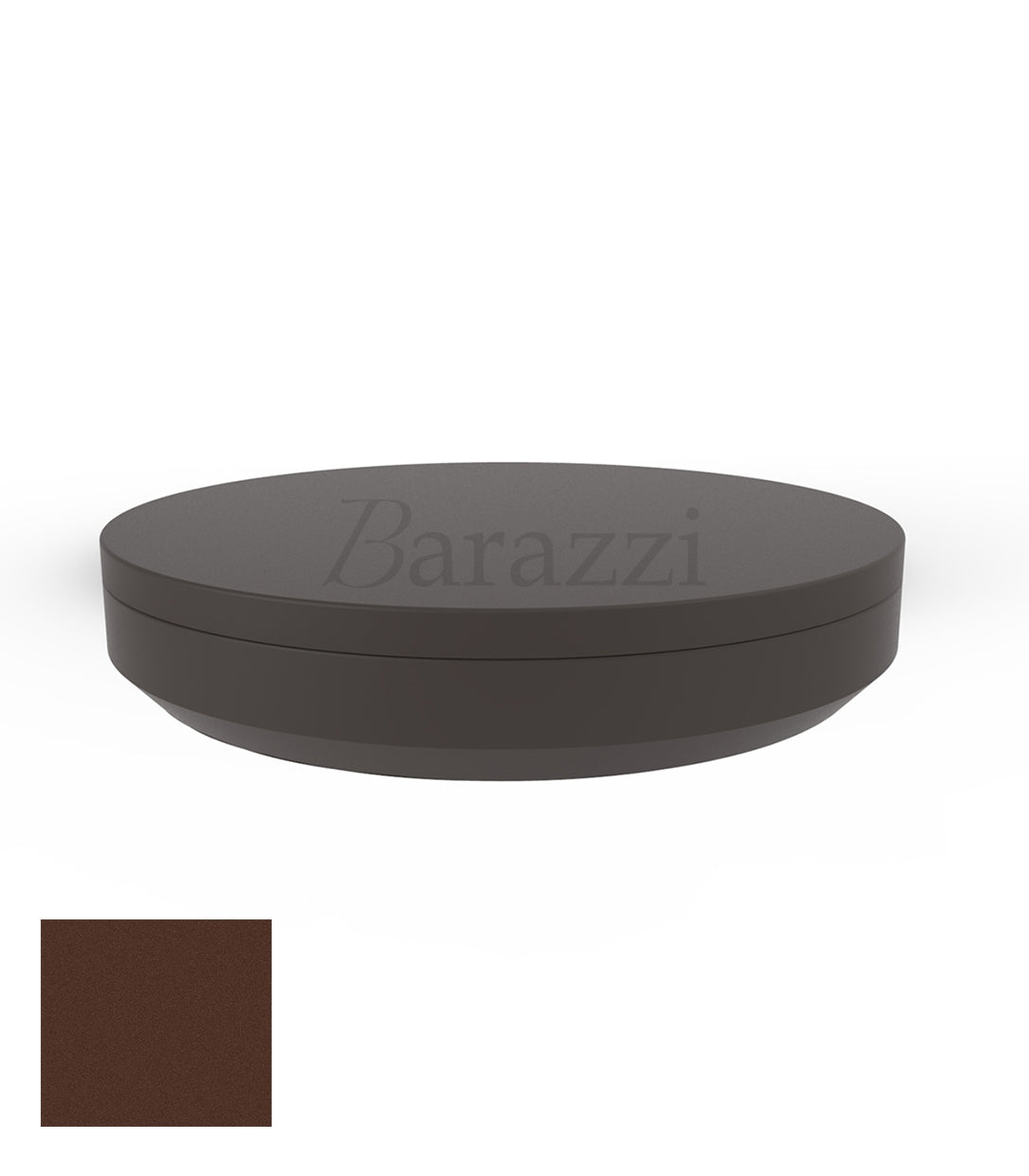 Lit de Jardin Rond Vela Daybed 210 (bronze mat) par Vondom