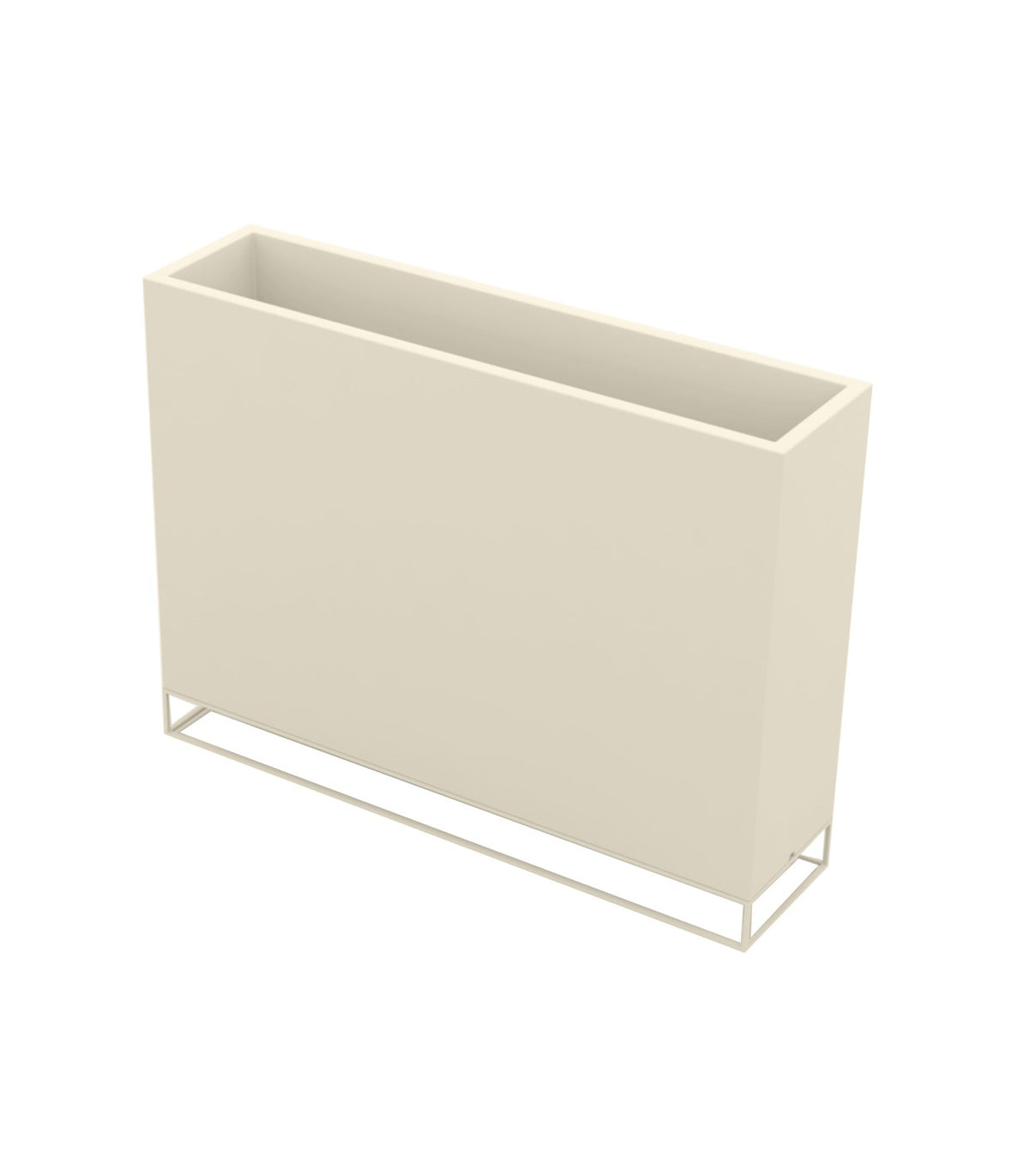 VELA Jardinière Design Vondom finition laquée - écru