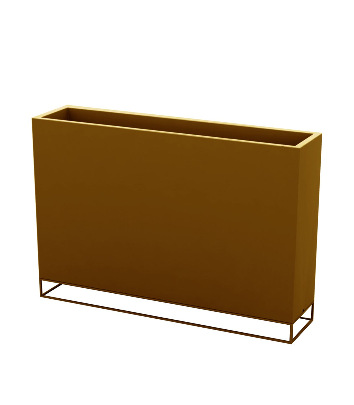 VELA Jardinière Design Vondom finition laquée - champagne