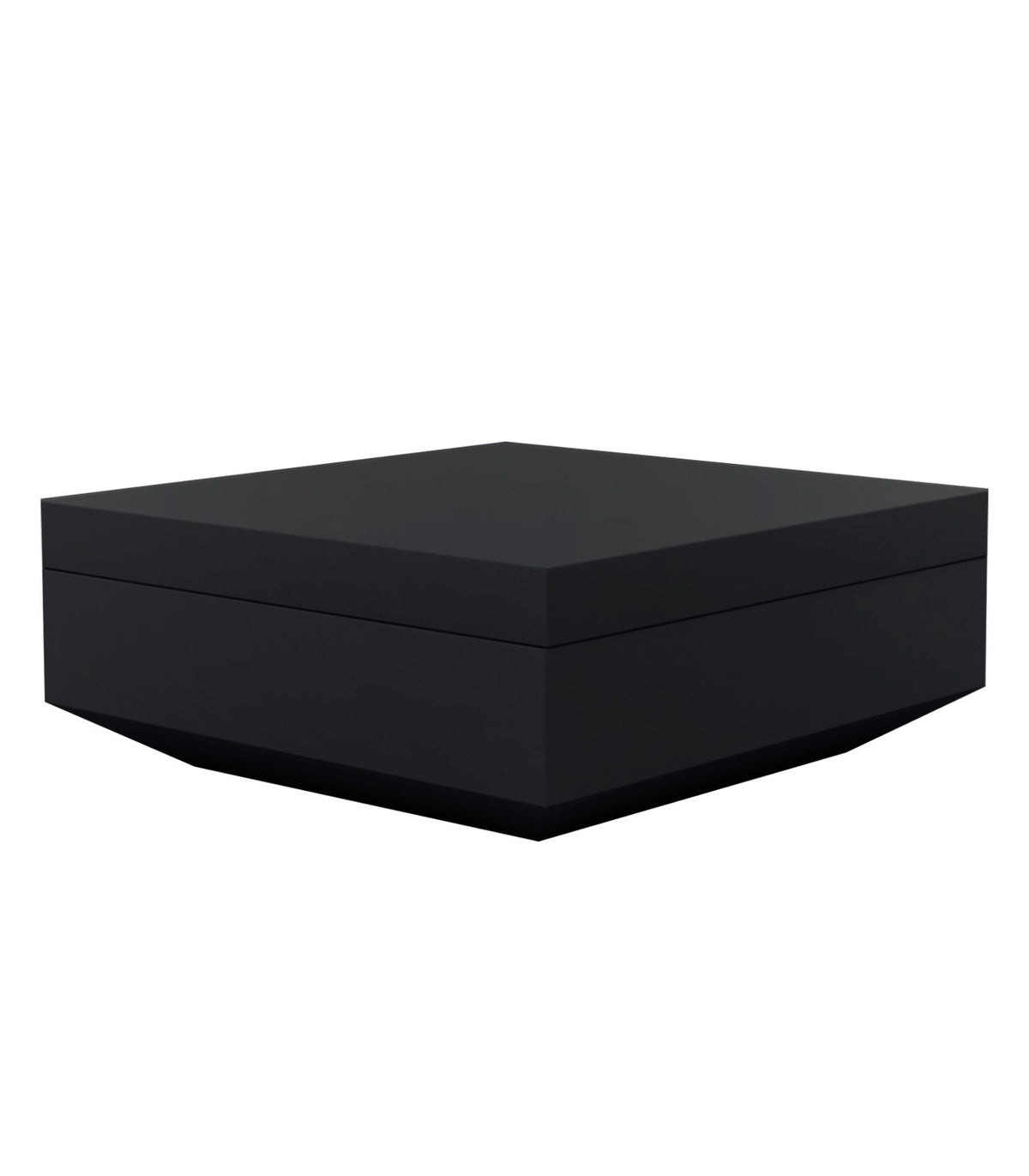 Pouf design carré Vela Vondom - noir
