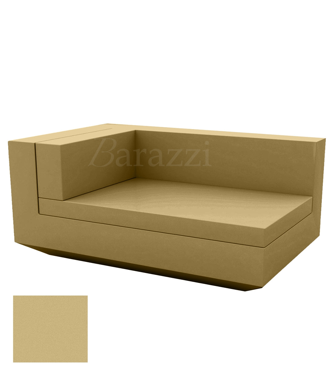 Vela Sofa Chaiselongue Beige Matt