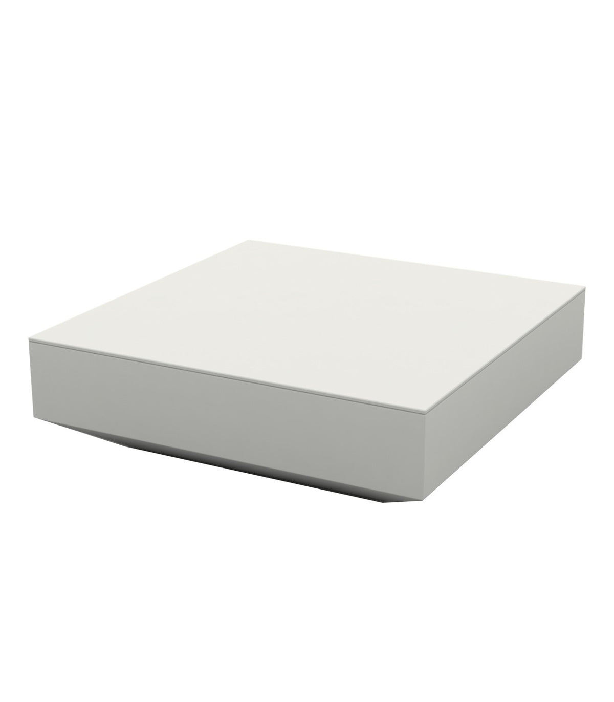 Table basse carrée Vela Vondom - blanc