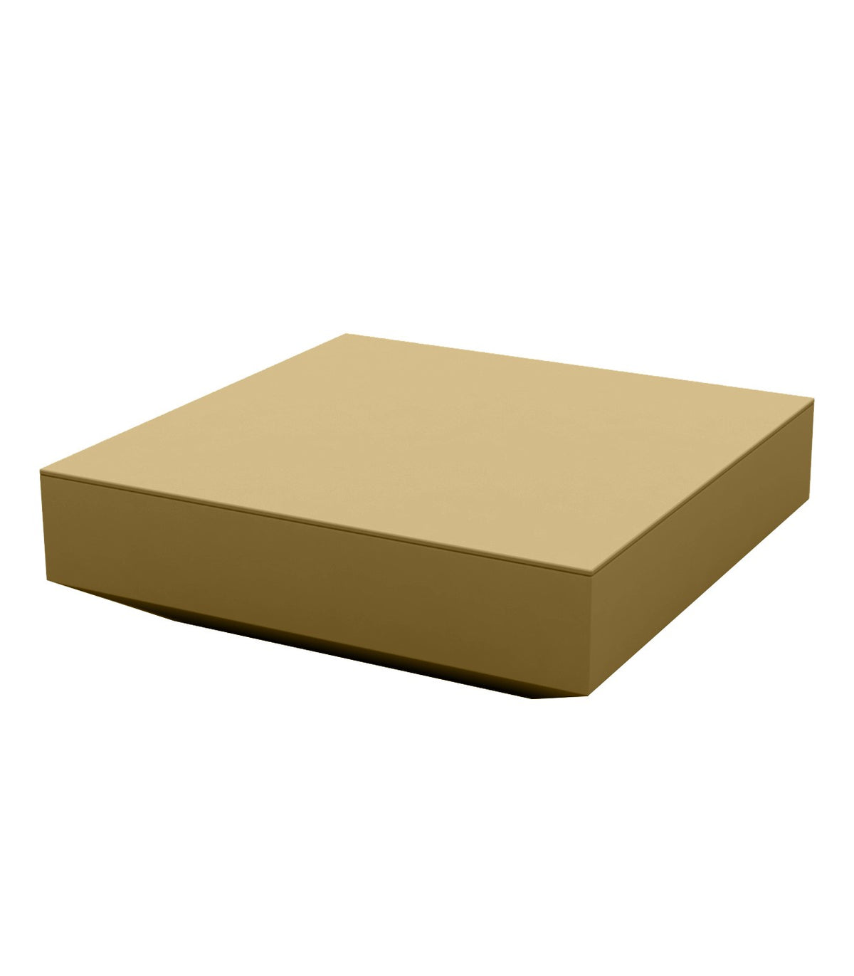 Table basse carrée Vela Vondom - beige