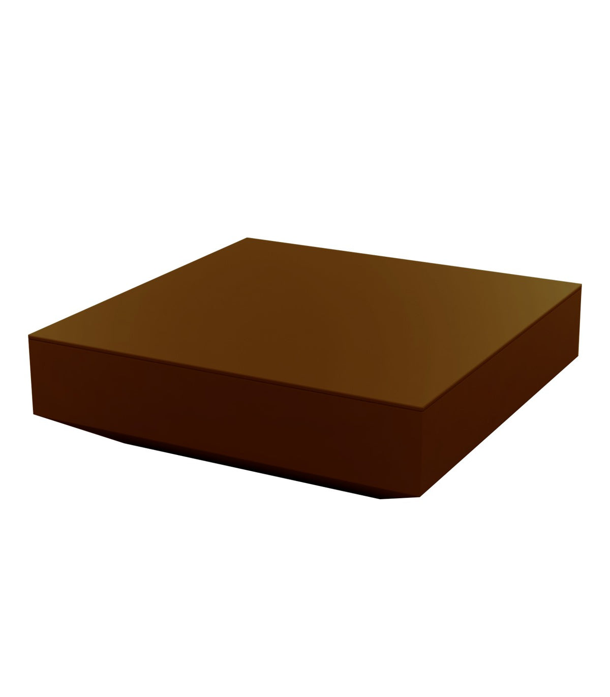 Table basse carrée Vela Vondom - bronze