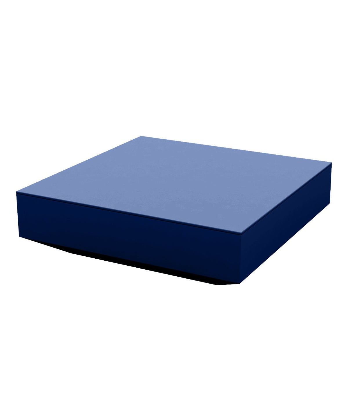 Table basse carrée Vela Vondom - bleu