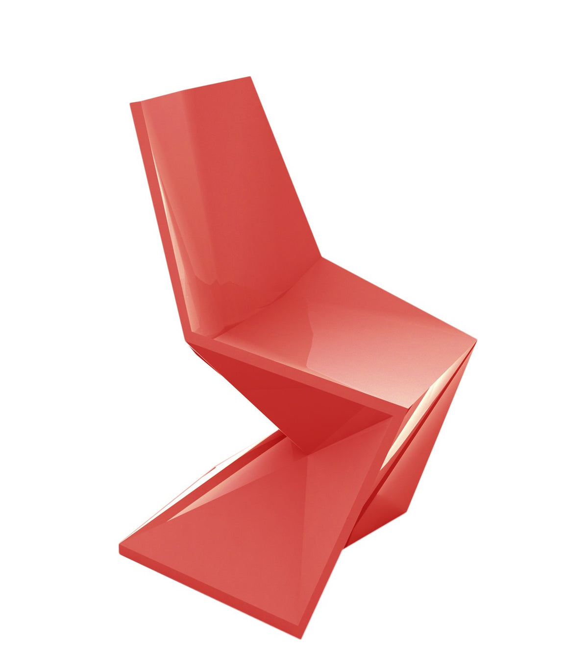 VERTEX VONDOM CHAISE LAQUÉE - rouge