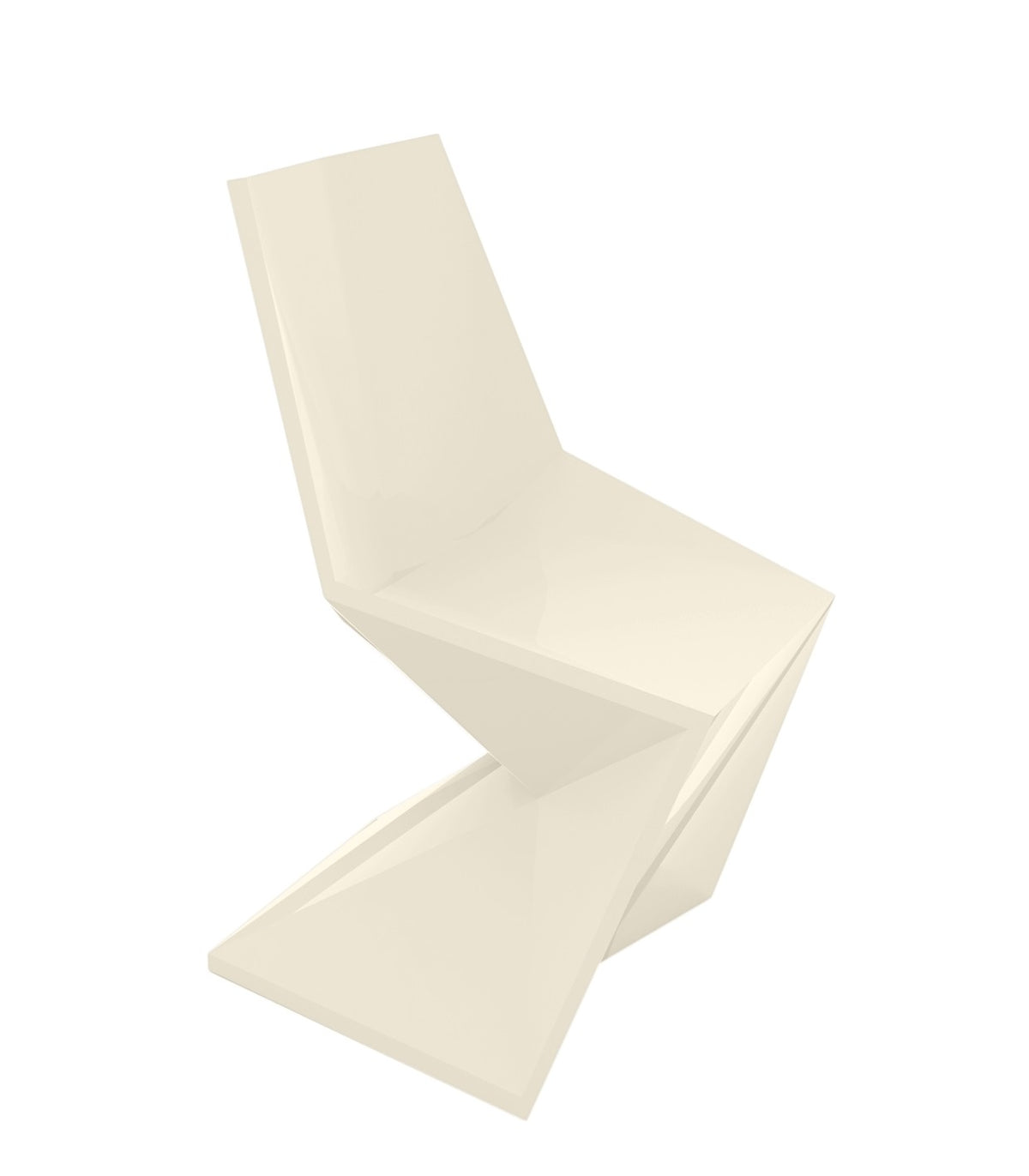 VERTEX VONDOM CHAISE LAQUÉE - écru