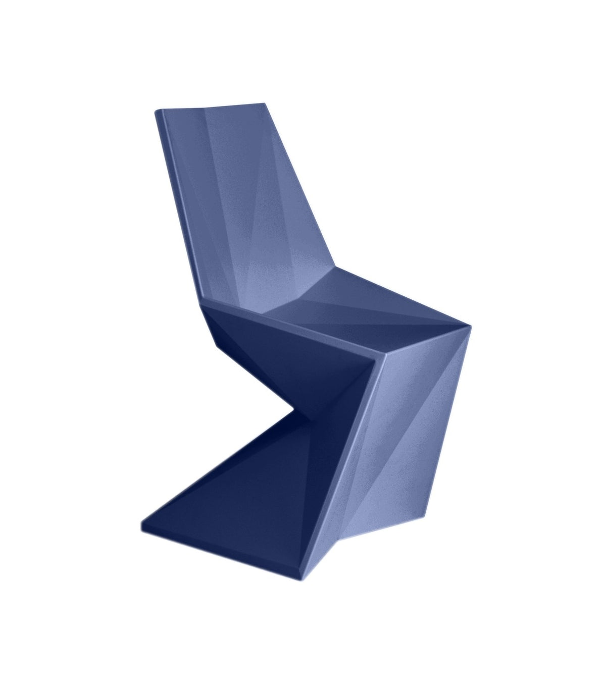 VERTEX chaise design VONDOM - bleu