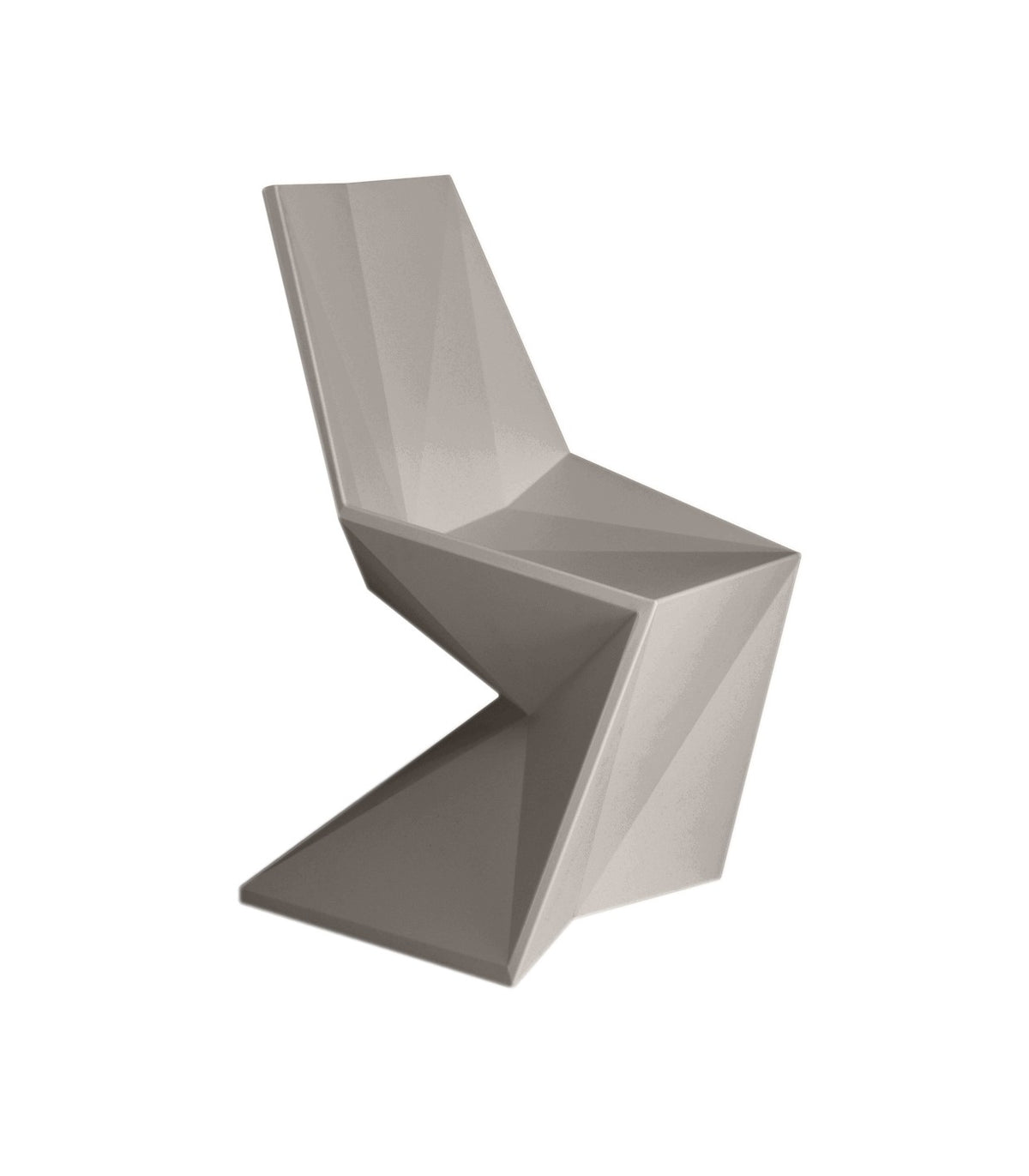 VERTEX chaise design VONDOM - taupe