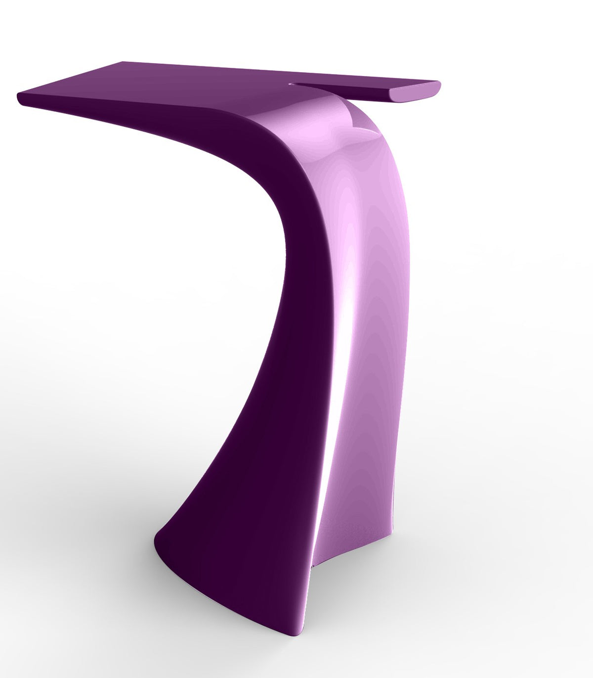 Vondom WING high bar table purple