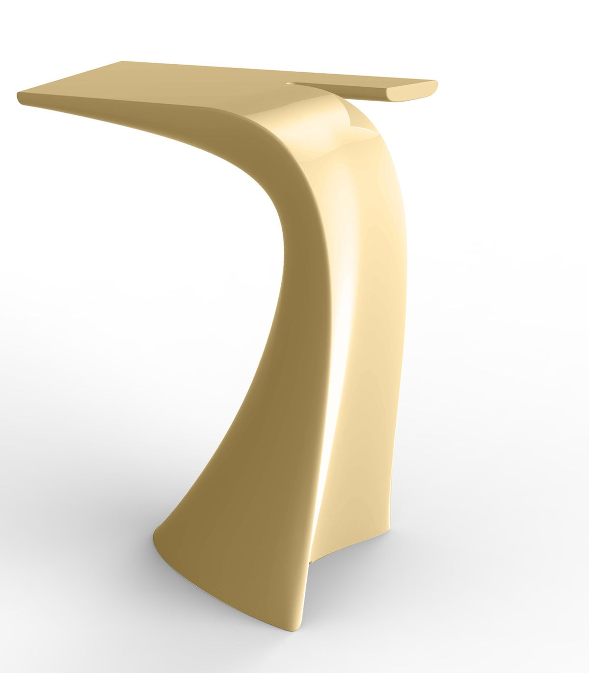 Vondom WING high bar table champagne