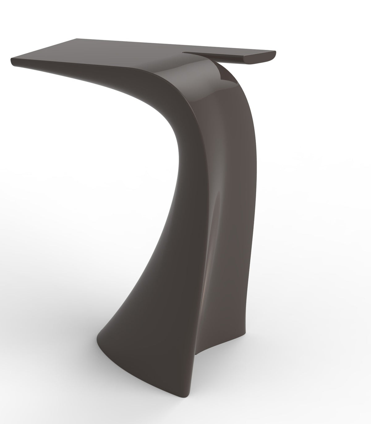 Vondom WING high bar table brown