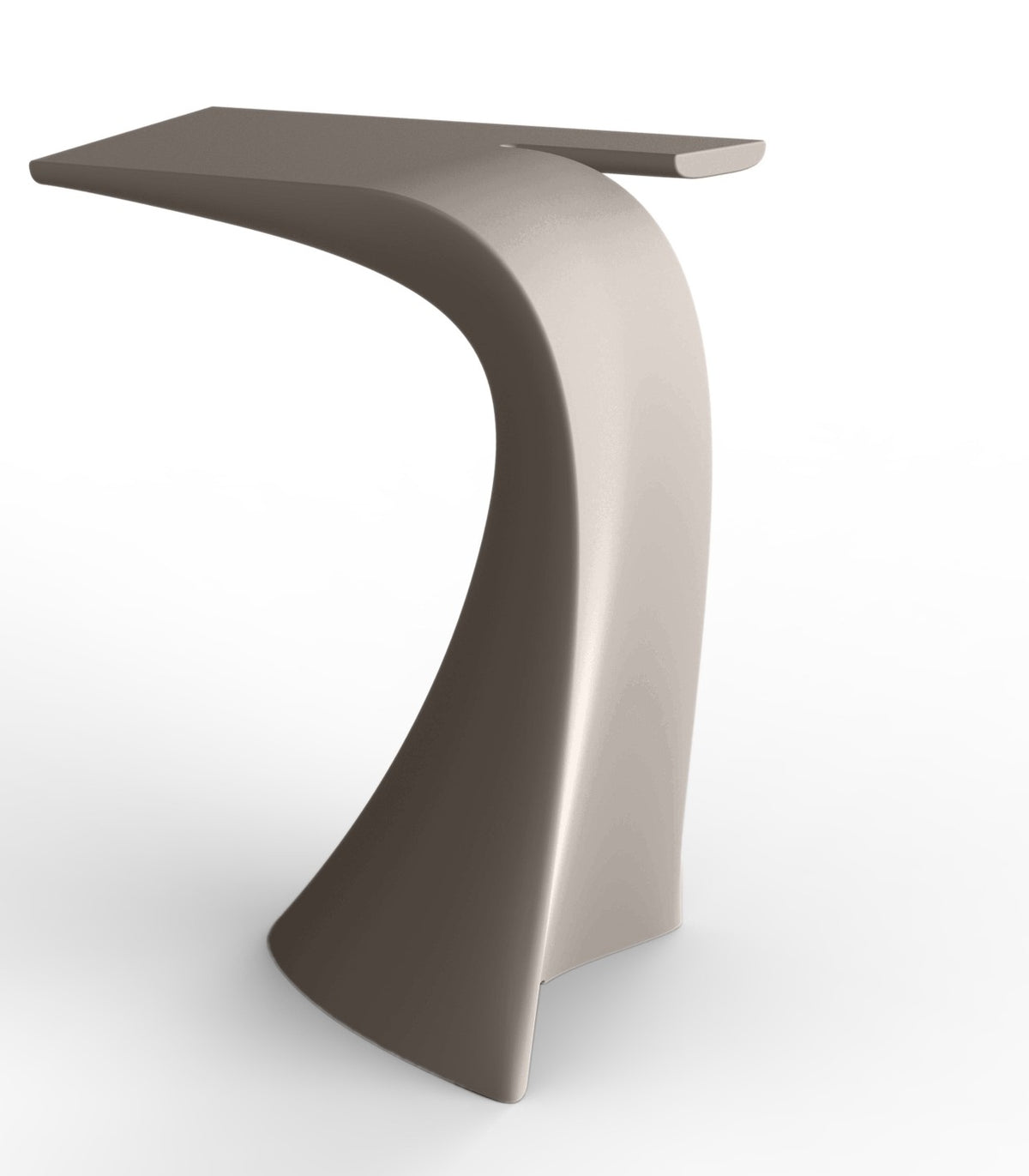 Table de bar design WING taupe Vondom