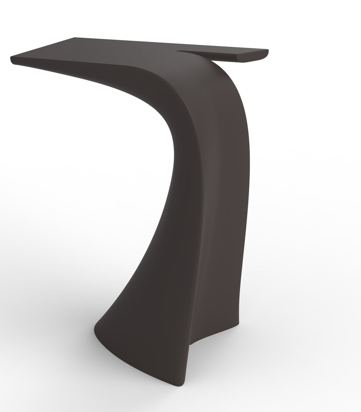 Table de bar WING Vondom marron