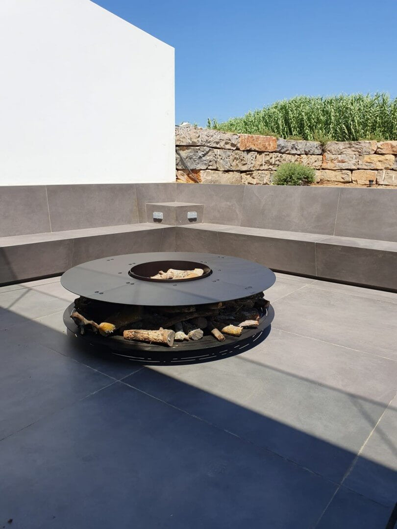 ZERO 200 - Outdoor Fire Pit Protective Cover Ø 200 - AK47