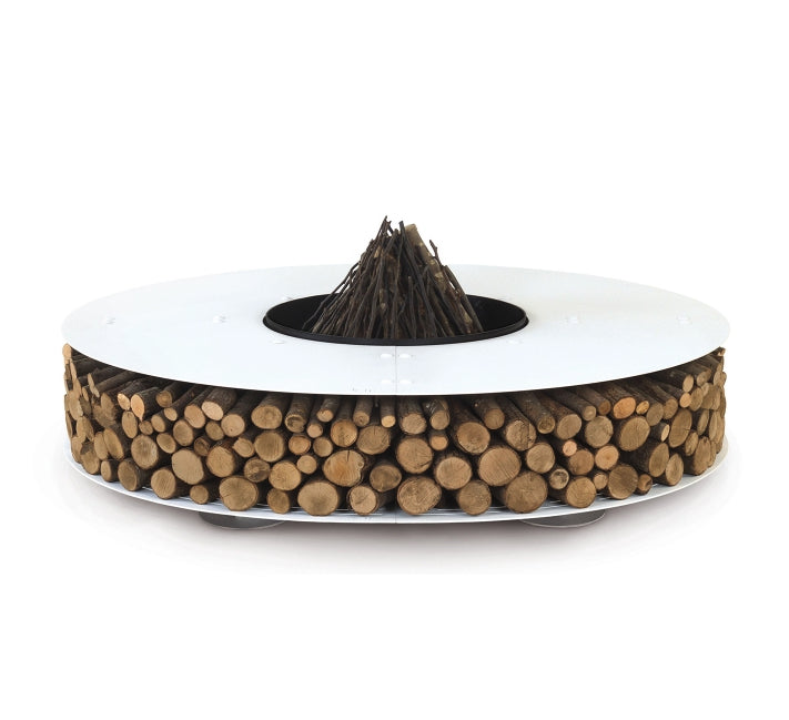 ZERO 300 White - Elegant Fireplace/Patio Heater by AK47