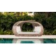 AMBER Daybed - transat aspect rotin