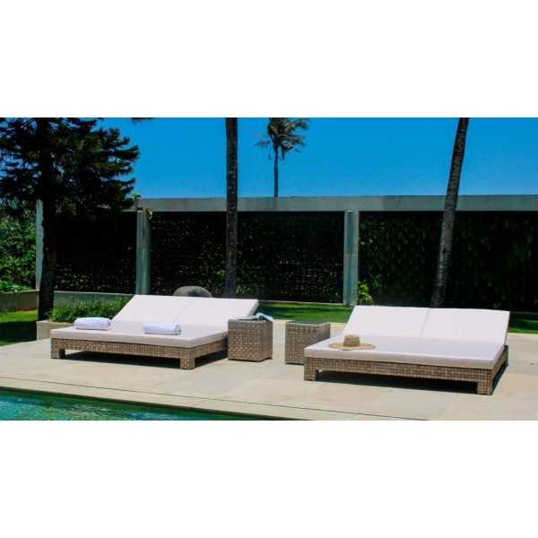 ANIBAL Daybed - Lit transat aspect rotin