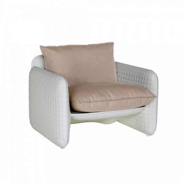 MARA - Outdoor Sofa Woven Leather Effect