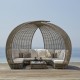 SPARTAN Daybed - Banquette d'extérieur aspect rotin