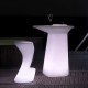 Mange Debout Lumineux ou table haute lumineuse Moma Vondom