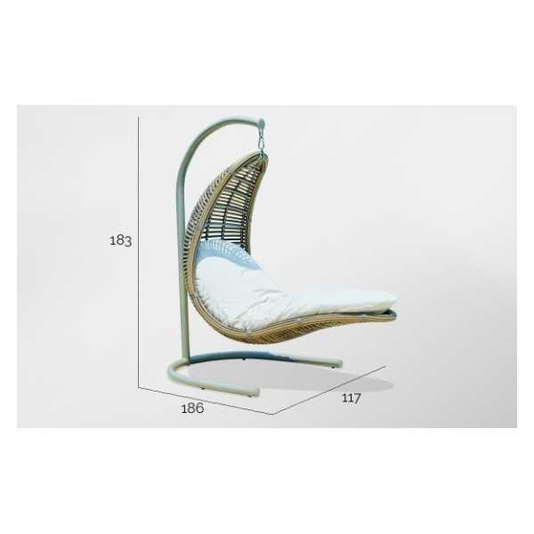 Fauteuil suspendu à pied Christy - Skyline Design