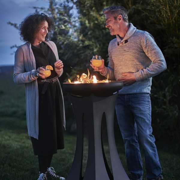 Table Haute Barbecue - Braséro Mange Débout