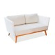 Sofa extérieur aspect rotin POB - Skyline Design