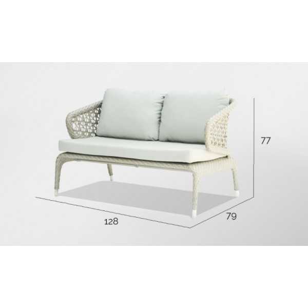 Sofa pour salon de jardin JOURNEY - Skyline Design