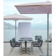 Parasol avec rembourrage Chesterfield 