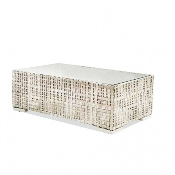 Table Basse Rectangulaire Rotin - Skyline Design