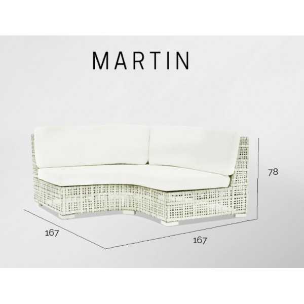 Canapé d’Angle Tressé Modulable -MARTIN - Skyline Design