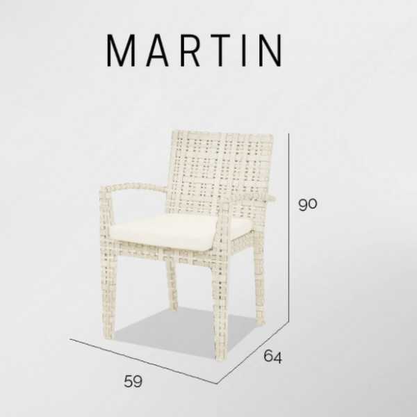 Chaise De Jardin Tressée MARTIN Skyline Design