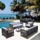 Sofa pour salon de jardin HORIZON - Skyline Design