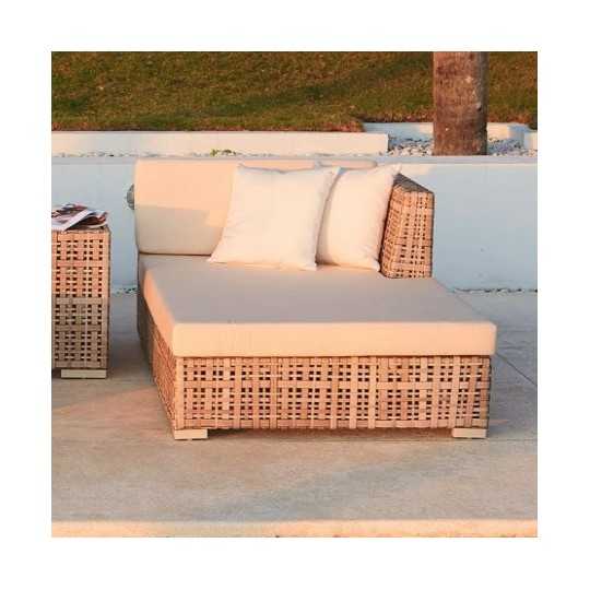 Bain de soleil double gonflable et flottant pour jardin et piscine - TWIN  SUNLOUNGER - fillup