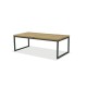 Table basse tressage corde SERPENT - Skyline Design