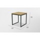 Table basse tressage corde SERPENT - Skyline Design