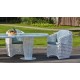 table de terrasse DYNASTY - table de jardin 200 cm