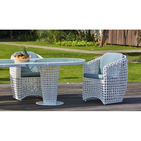 Table jardin ovale aluminium 280cm DYNASTY Skyline Design