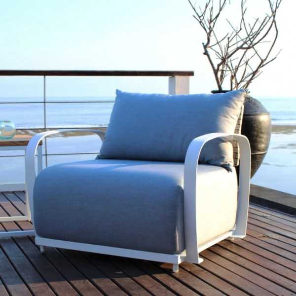 Canapé tressé pour salon de jardin DYNASTY - Skyline Design