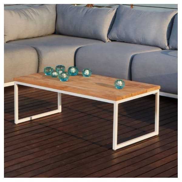 Table d'appoint carrée en bois WINDSOR par Skyline Design