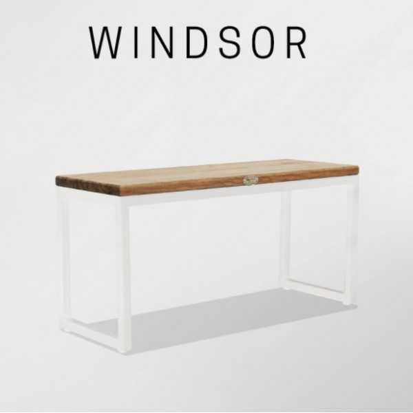 table d'appoint scandinave WINDSOR - Table basse bois rectangulaire 