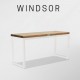 table d'appoint scandinave WINDSOR - Table basse bois rectangulaire 