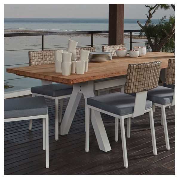 table à manger pour terrasse - Rectangulaire WINDSOR Skyline Design