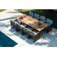 Grande table bois extérieur - Grande Table de jardin 12 personnes