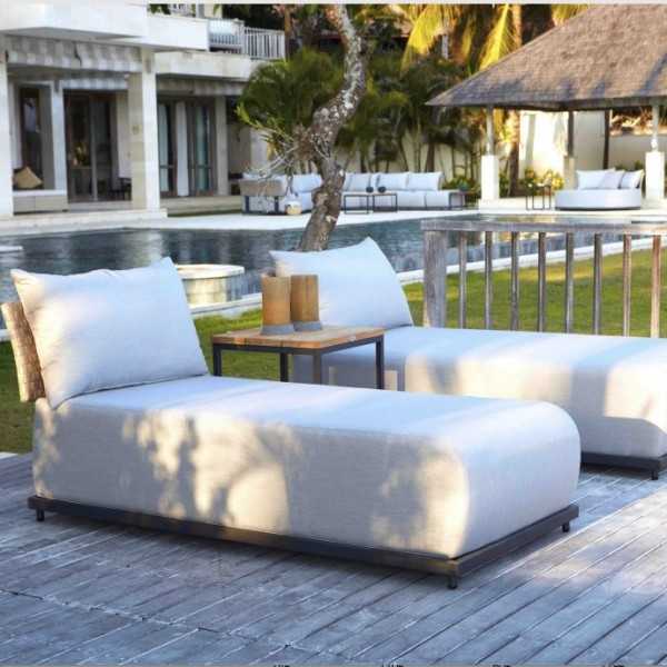 Bains de soleil - Chaise longue - canapé méridienne - WINDSOR Skyline Design