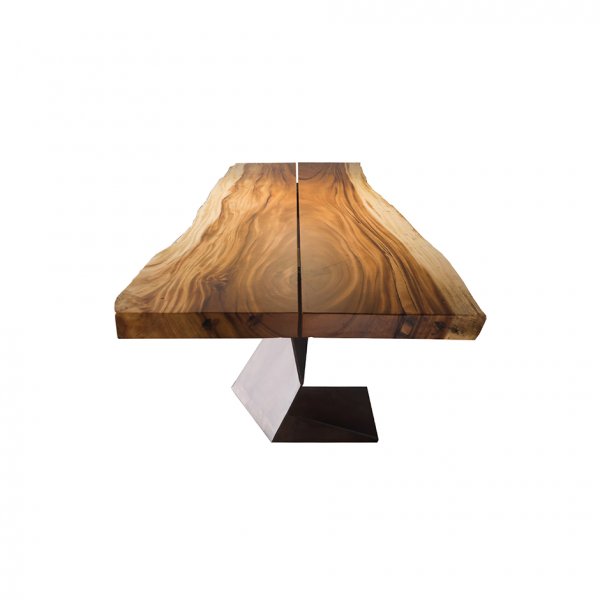 TROG - Table En Bois Tronc D'Arbre - Elite To Be