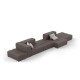 TABLET SOFA Chaiselongue - Outdoor Chaiselongue Fabric Central Module - VONDOM